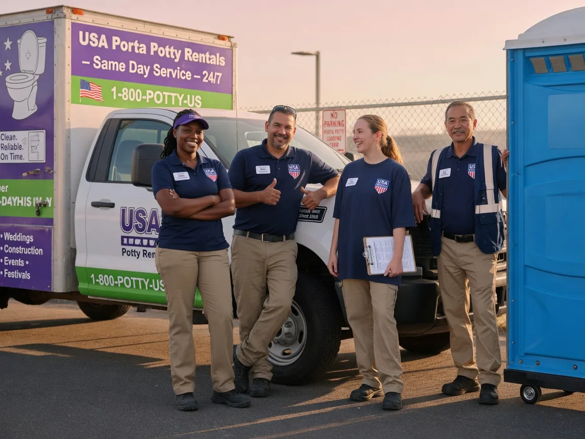Porta Potty Rental company in Rio Dell, CA